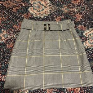 Plaid skirt